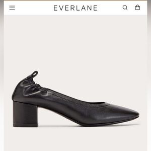 Everlane Black Day heel